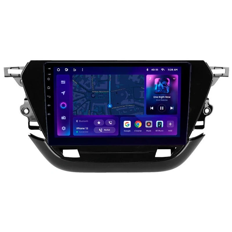 Navigatie Auto MOSS M3 Opel Corsa F 2019-2023 4+32GB 9" QLED Octa-core 2Ghz, Android 4G Bluetooth 5.1 DSP