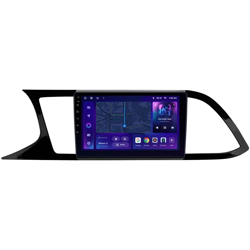 Navigatie Auto MOSS M3 Seat Leon 3 2012-2020 4+32GB 9" QLED Octa-core 2Ghz, Android 4G Bluetooth 5.1 DSP