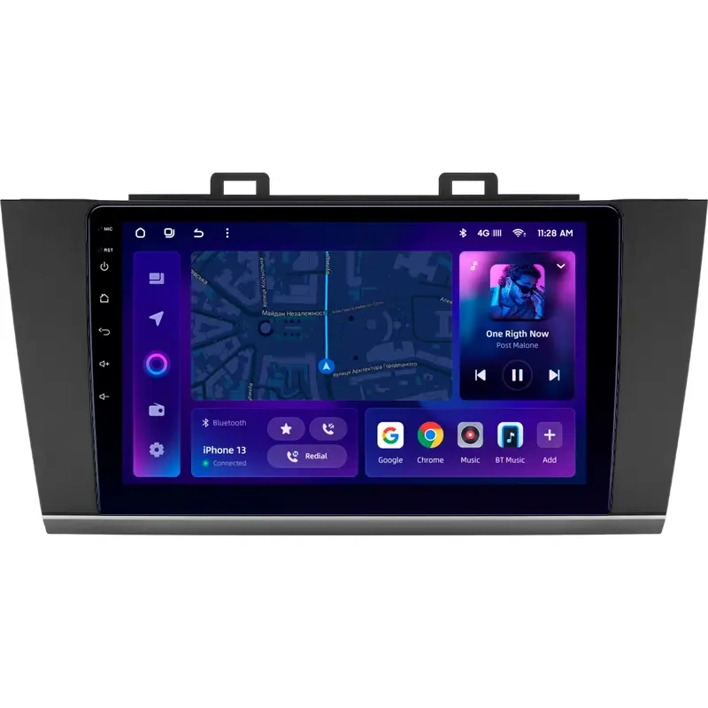 Navigatie Auto MOSS M3 Subaru Outback 5 2014-2018 4+32GB 9" QLED Octa-core 2Ghz, Android 4G Bluetooth 5.1 DSP