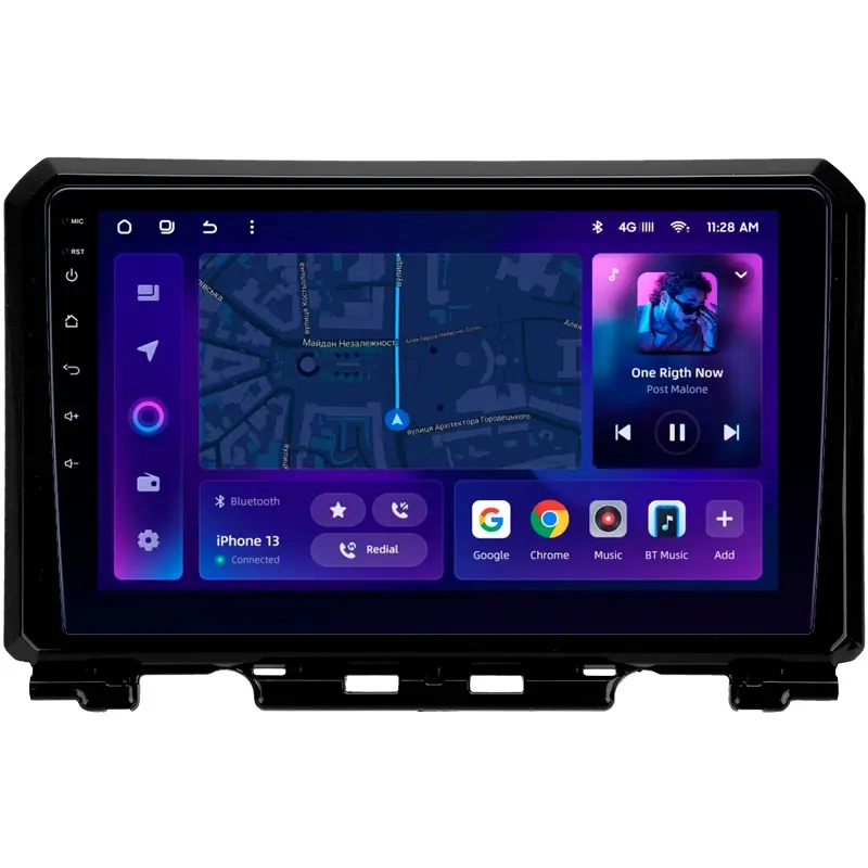 Navigatie Auto MOSS M3 Suzuki Jimny 4 2018-2023 4+32GB 9" QLED Octa-core 2Ghz, Android 4G Bluetooth 5.1 DSP