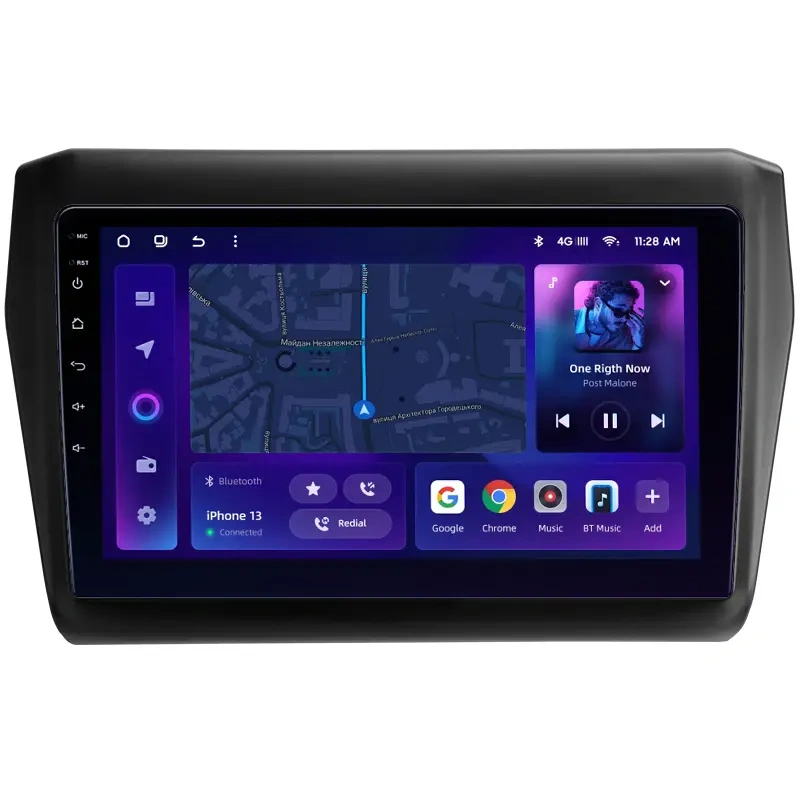 Navigatie Auto MOSS M3 Suzuki Swift 5 2016-2020 4+32GB 9" QLED Octa-core 2Ghz, Android 4G Bluetooth 5.1 DSP