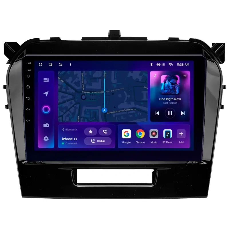 Navigatie Auto MOSS M3 Suzuki Vitara 4 2014-2018 4+32GB 9" QLED Octa-core 2Ghz, Android 4G Bluetooth 5.1 DSP