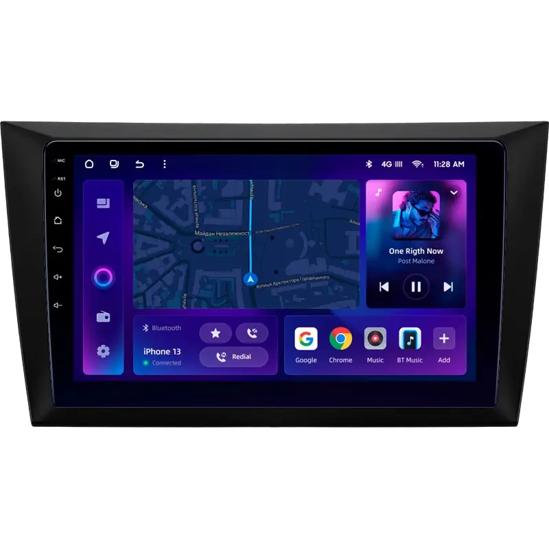 Navigatie Auto MOSS M3 Volkswagen Golf 6 2008-2016 4+32GB 9" QLED Octa-core 2Ghz, Android 4G Bluetooth 5.1 DSP