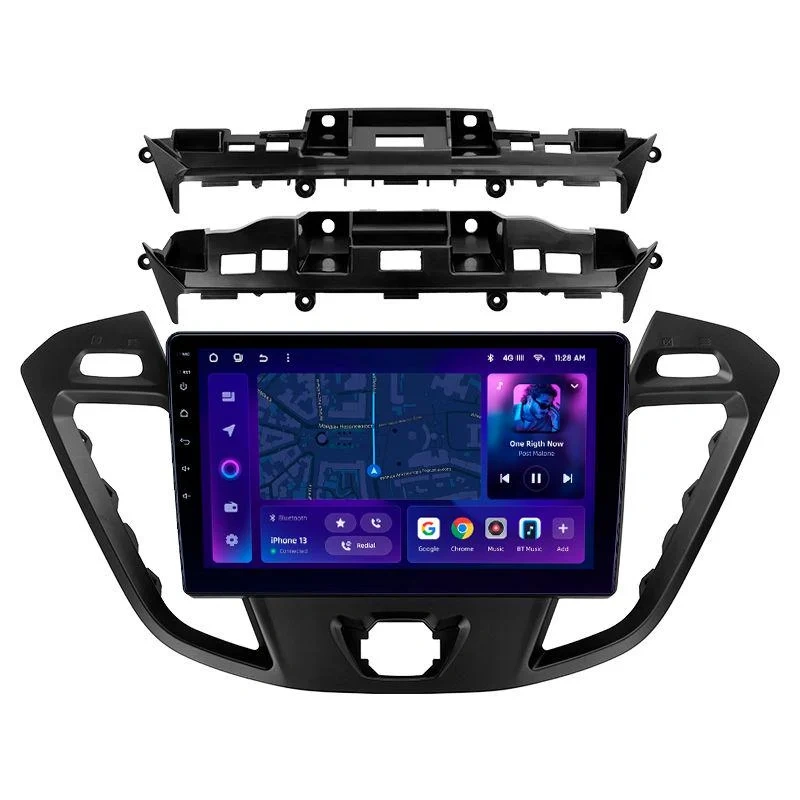 Navigatie Auto MOSS M3 Ford Tourneo Custom 2012-2023 4+32GB 9" QLED Octa-core 2Ghz, Android 4G Bluetooth 5.1 DSP