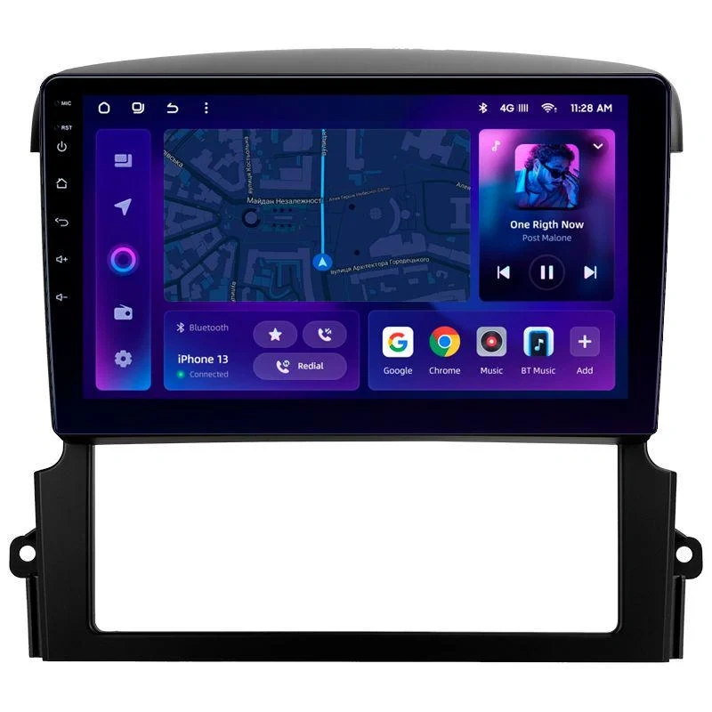 Navigatie Auto MOSS M3 Kia Sorento 2002-2010 4+32GB 9" QLED Octa-core 2Ghz, Android 4G Bluetooth 5.1 DSP