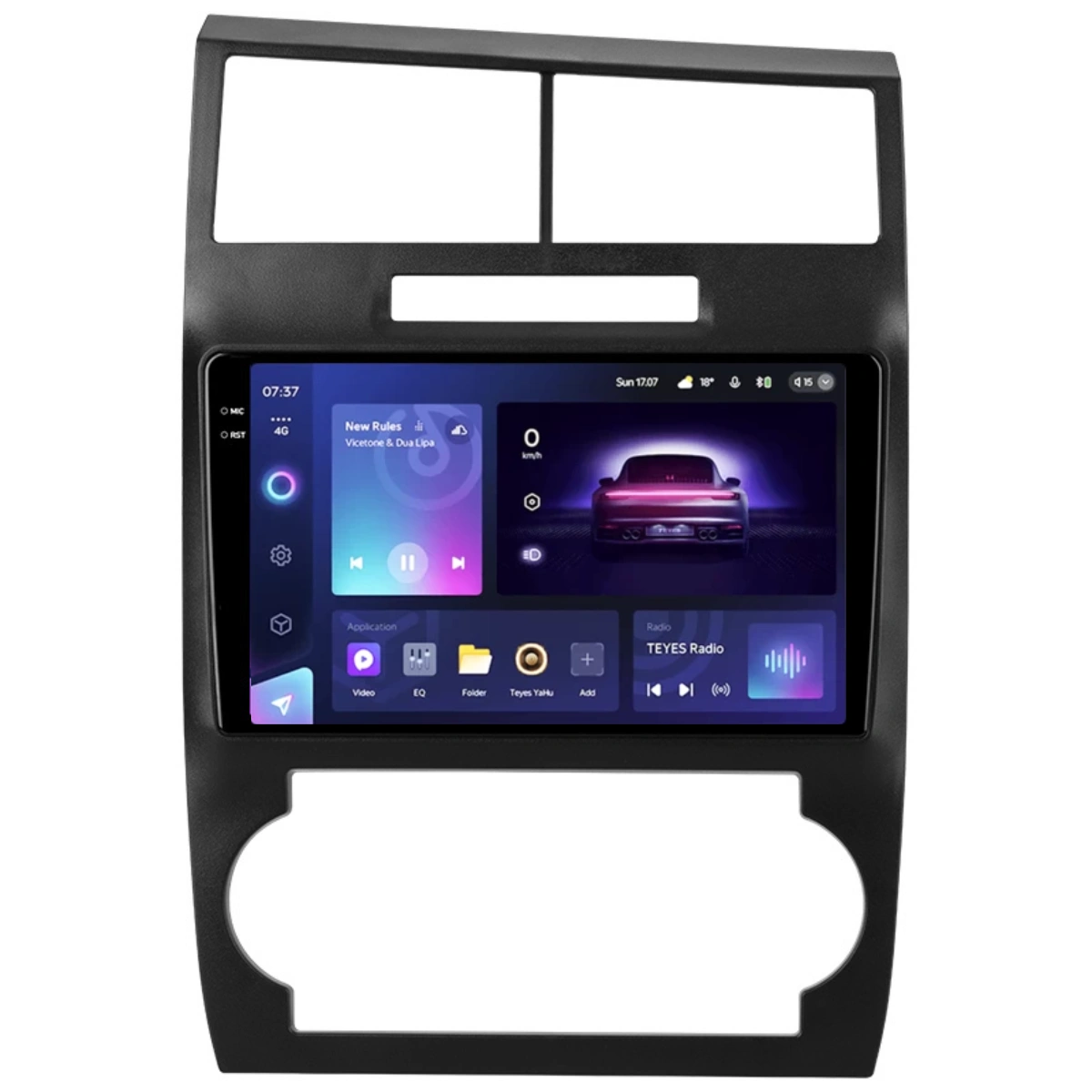 Navigatie Auto Teyes CC3 2K Dodge Magnum 2003-2007 6+128GB 9.5" QLED Octa-core 2Ghz, Android 4G Bluetooth 5.1 DSP