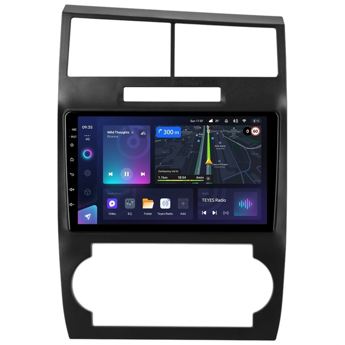 Navigatie Auto Teyes CC3L WiFi Dodge Charger 2005-2010 2+32GB 9" IPS Quad-core 1.3Ghz, Android Bluetooth 5.1 DSP