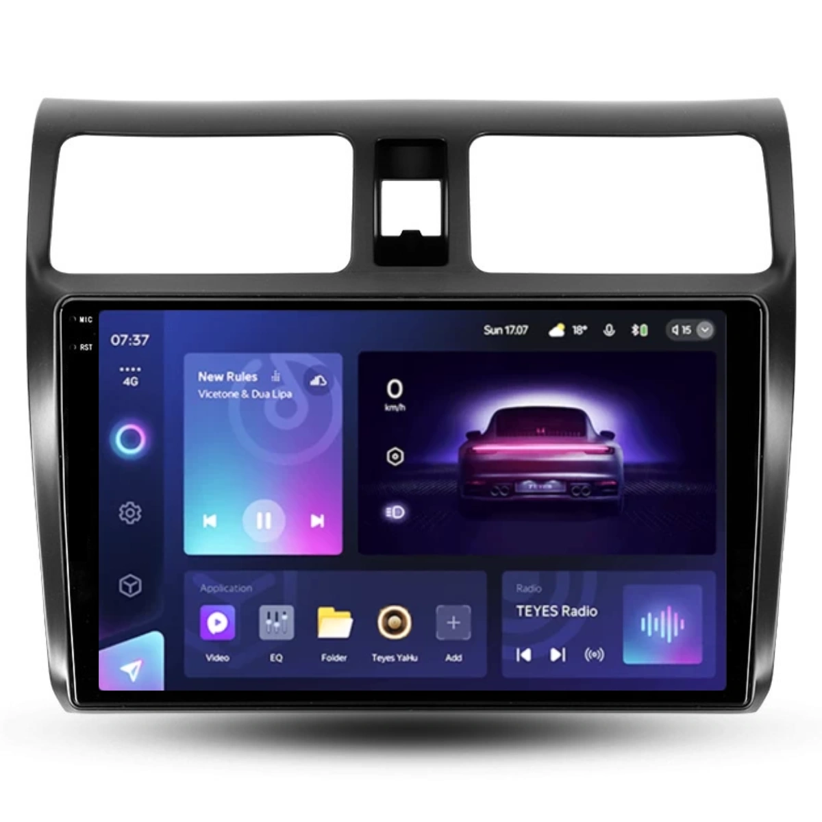 Navigatie Auto Teyes CC3 2K 360° Suzuki Swift 3 2003-2010 6+128GB 10.36" QLED Octa-core 2Ghz, Android 4G Bluetooth 5.1 DSP