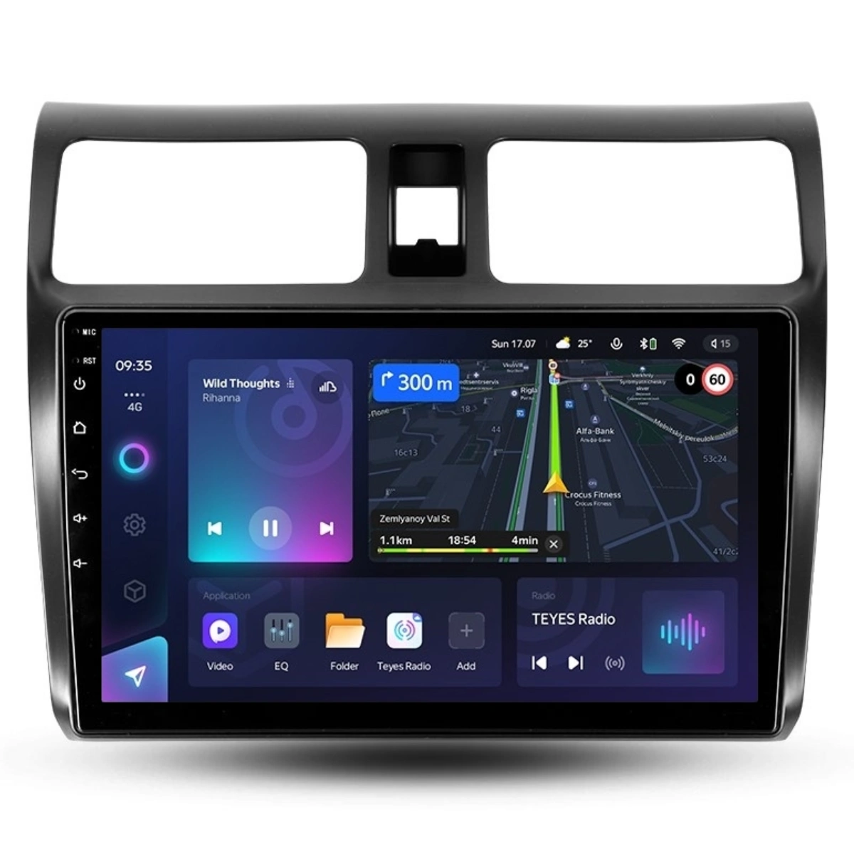 Navigatie Auto Teyes CC3L WiFi Suzuki Swift 3 2003-2010 2+32GB 10.2" IPS Quad-core 1.3Ghz, Android Bluetooth 5.1 DSP