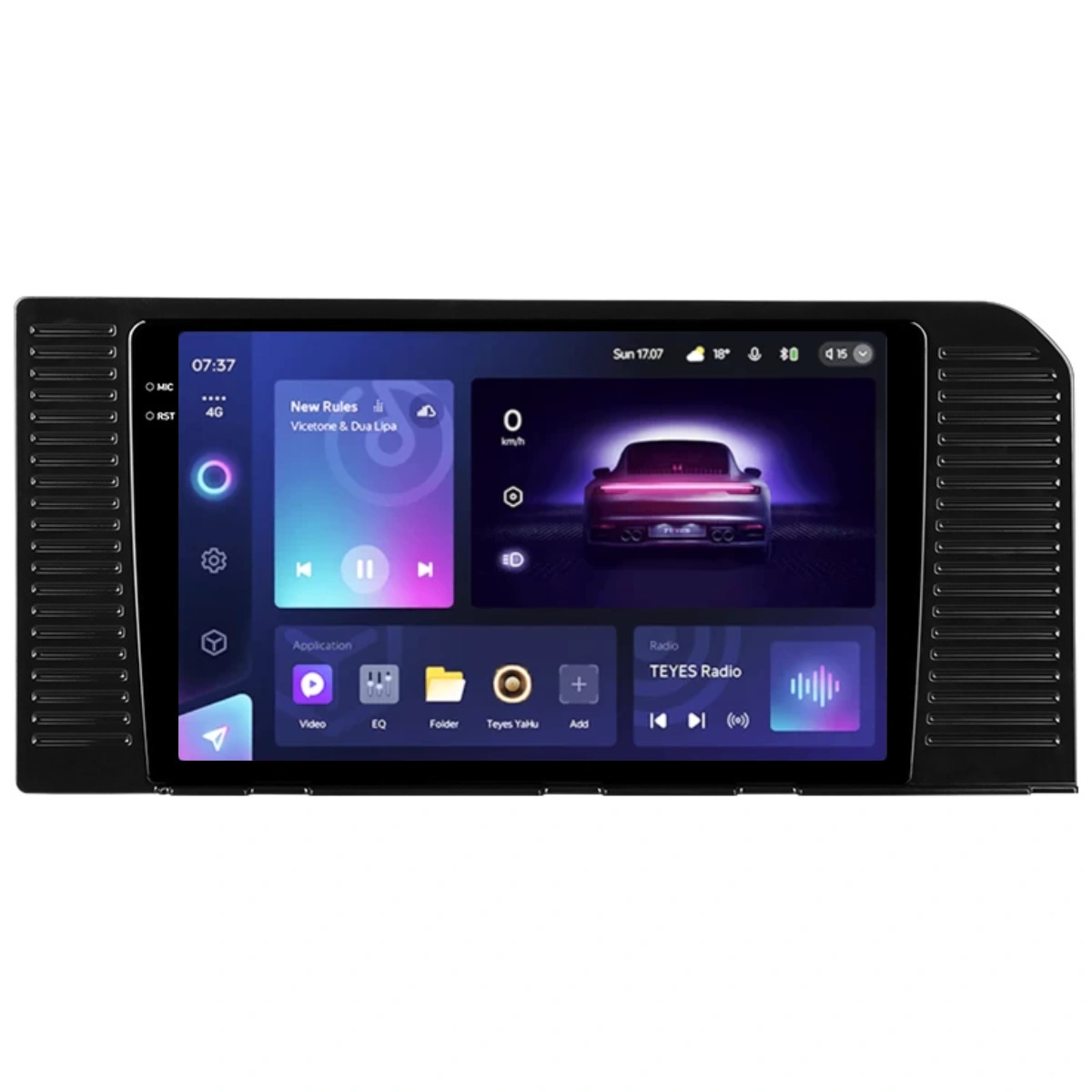 Navigatie Auto Teyes CC3 2K Toyota Land Cruiser Prado J250 2024-2025 4+32GB 10.36" QLED Octa-core 2Ghz, Android 4G Bluetooth 5.1 DSP