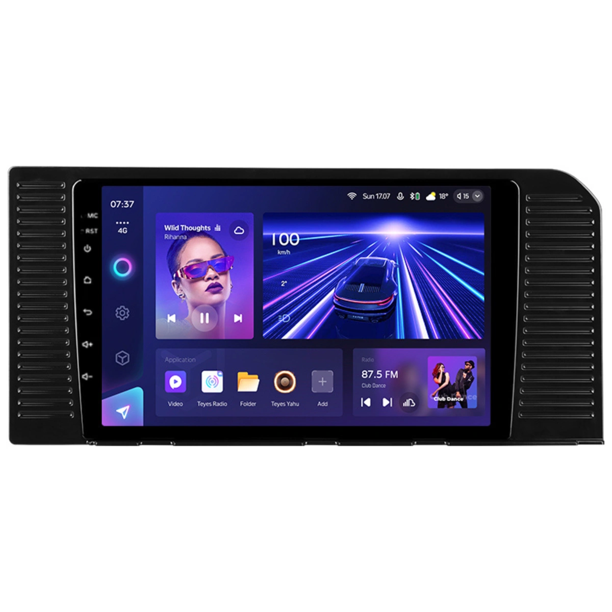 Navigatie Auto Teyes CC3 360° Toyota Land Cruiser Prado J250 2024-2025 6+128GB 10.2" QLED Octa-core 1.8Ghz, Android 4G Bluetooth 5.1 DSP