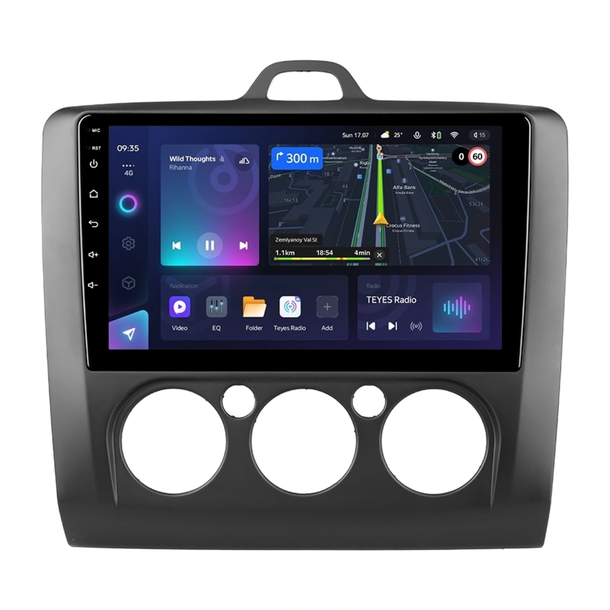 Navigatie Auto Teyes CC3L WiFi Ford Focus 2 2005-2010 2+32GB 9" IPS Quad-core 1.3Ghz, Android Bluetooth 5.1 DSP