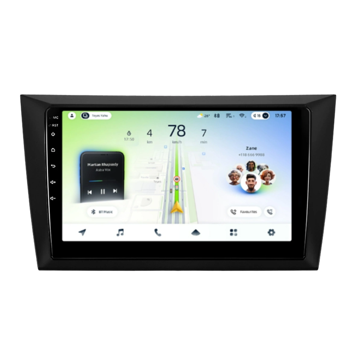 Navigatie Auto Teyes CC4L DTS Volkswagen Golf 6 2008-2016 6+64GB 9" QLED Qualcomm 2Ghz, Android 4G Bluetooth 5.1 DSP