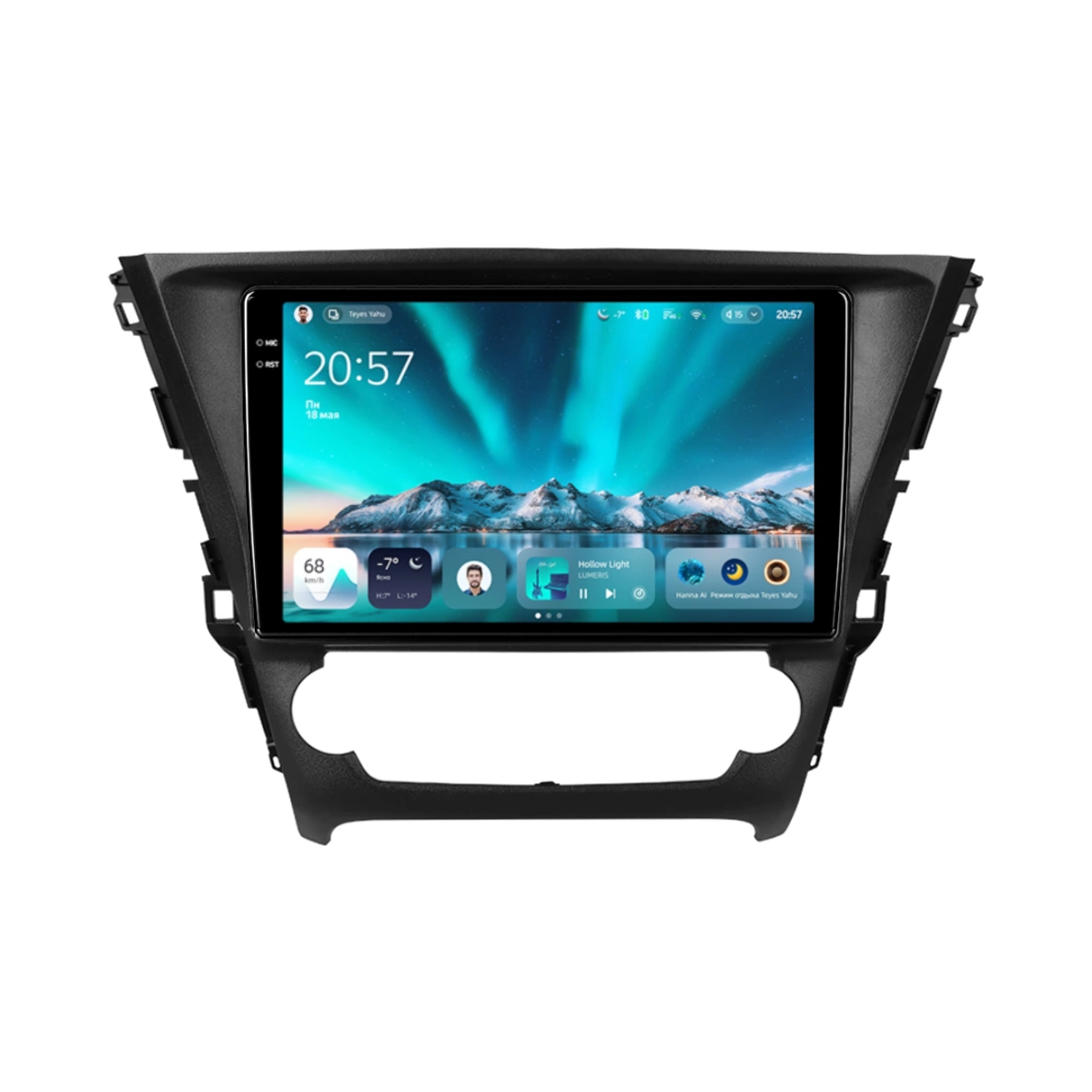 Navigatie Auto Teyes CC4 Toyota Avensis 3 2015-2018 8+128GB 10.36" QLED Octa-core 2.7Ghz, Android 4G Bluetooth 5.1 DSP