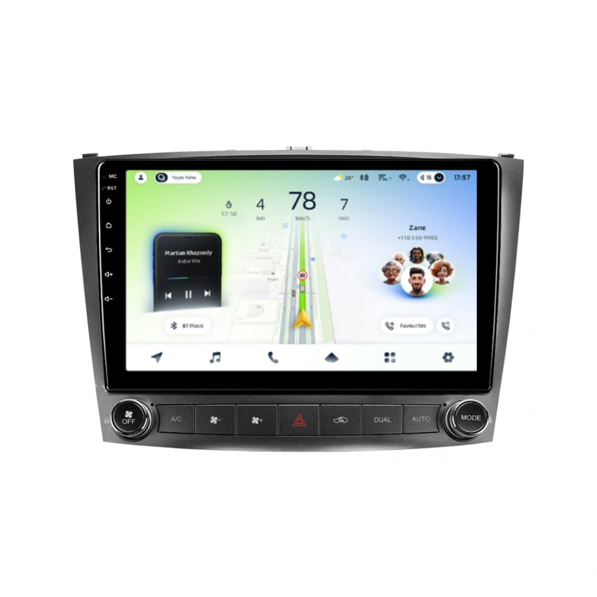 Navigatie Auto Teyes CC4L DTS Lexus IS 2005-2013 6+64GB 10.2" QLED Qualcomm 2Ghz, Android 4G Bluetooth 5.1 DSP