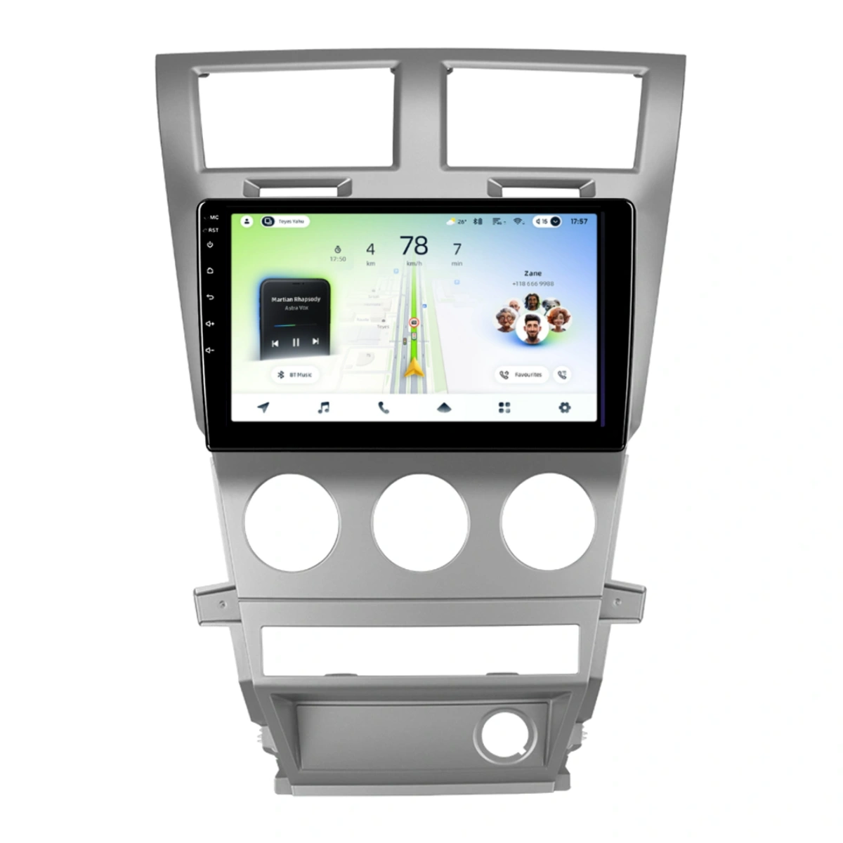 Navigatie Auto Teyes CC4L DTS Dodge Dodge Nitro 2006-2011 6+64GB 9" QLED Qualcomm 2Ghz, Android 4G Bluetooth 5.1 DSP