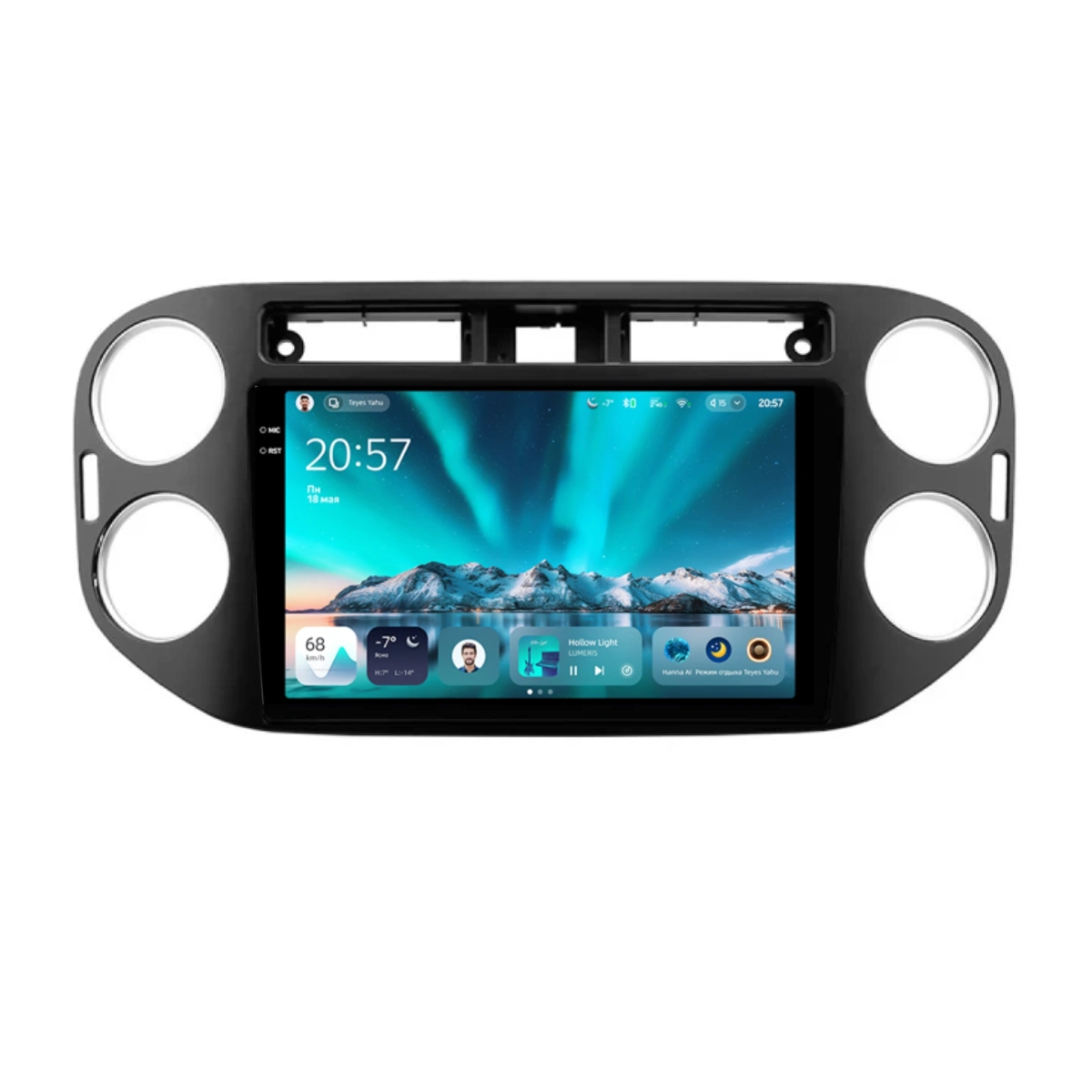 Navigatie Auto Teyes CC4 Volkswagen Tiguan 1 2006-2016 6+128GB 9.5" QLED Octa-core 2.7Ghz, Android 4G Bluetooth 5.1 DSP