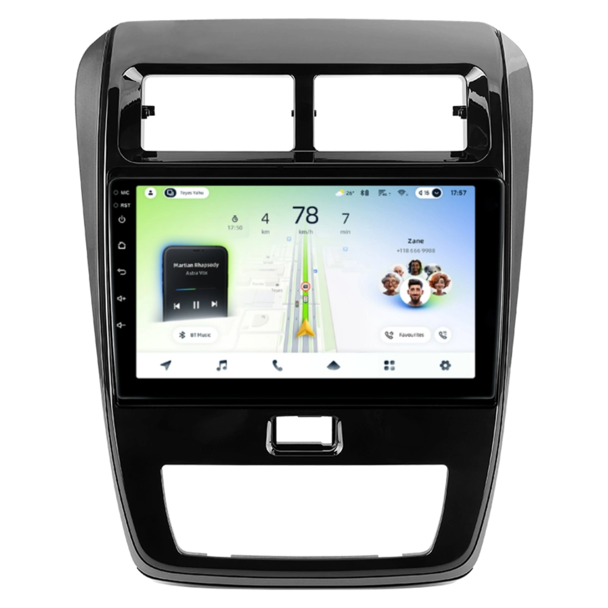 Navigatie Auto Teyes CC4L DTS Toyota Agya 2020-2023 6+64GB 10.2" QLED Qualcomm 2Ghz, Android 4G Bluetooth 5.1 DSP